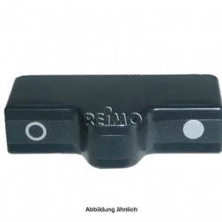 Door sliding panel, Series 7, brushed grey