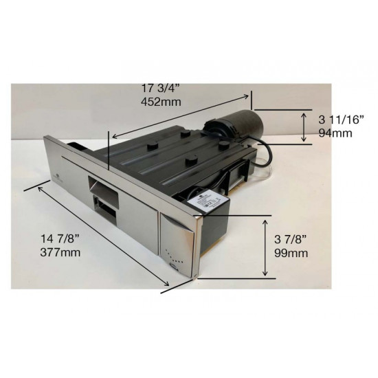 SWEEPOVAC Built-in Vacuum Cleaner 650W