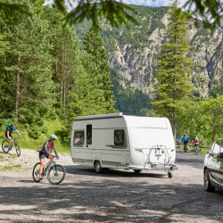 Caravan towbar carrier for Smart