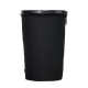 Flextrash waste bin, 3L, black, biodegradable material