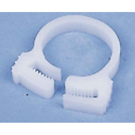 Hose clamp 19mm, 5 pieces, plastic, self-service packaged