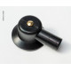 Water drain 39 mm angled with plug - Type F