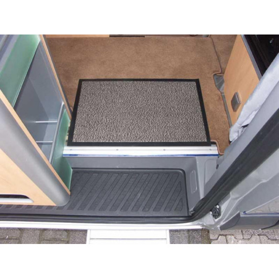 Nevada floor mat, grey, 60x40cm