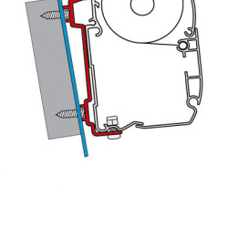FIAMMA adapter Ford Transit/ Sprinter/VW Crafter 06, Awning bracket for awnings F1 and F45 at vans