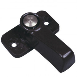 Plastic rotary latch (bolt) - Black