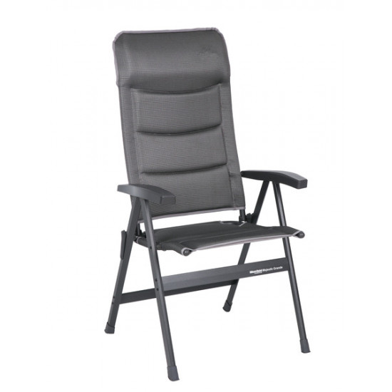 Camping chair MAJESTIC GRANDE - Mid Grey