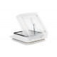 W365 x H365 mm PowerVent roof vents With Fan - White opaque 2.3 kg
