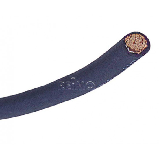 Welding conductor, black, 25 sq mm, 5 m