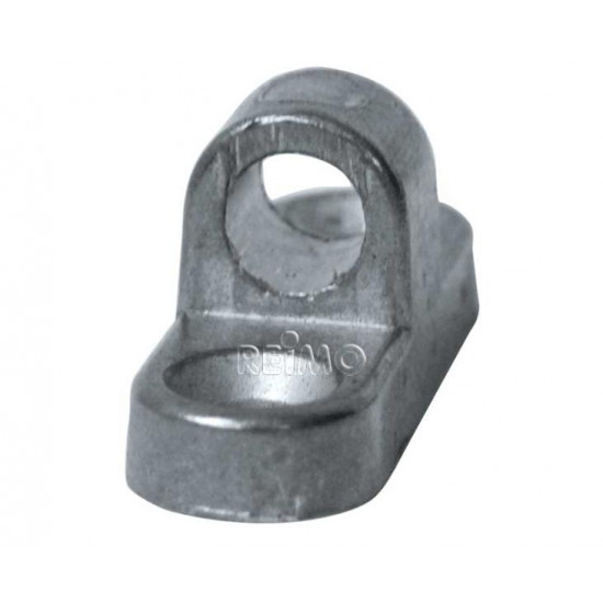 Vertical metal wall eyelet (loose)