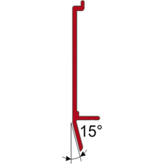 FIAMMA Adapter for F45i/F45iL/ZIP special mounting, U-adapter, Width: 80 mm
