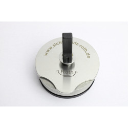 Base plate with suction cup