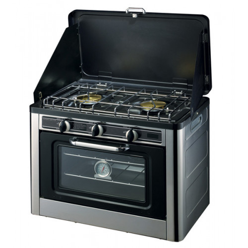 Gas oven camping