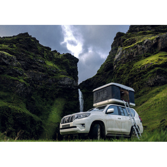 TOPCAMP DOUBLE-UP hard-shell parallel-lift roof tent
