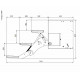 Electric 12V double step Series Z 480 mm - motor unit right