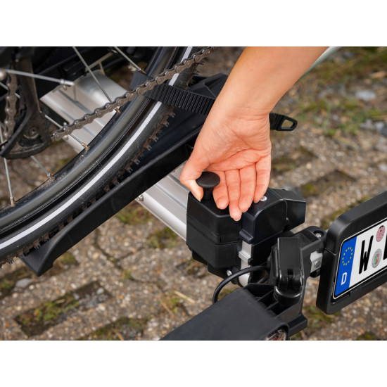 EUFAB SD 260 Wing Door Towbar Bike Carrier for 2 Bicycles