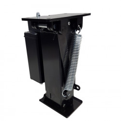 Car lift for vehicles up to 5 tons with 4 lifting supports
