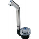 Luxury automatic tap, matte silver
