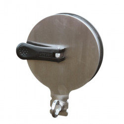 multifix tensioning bracket, stainless steel, with ring eyelet