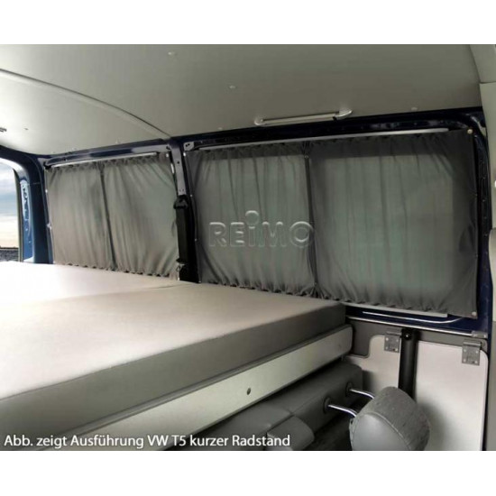 Interior blackout blinds for vans