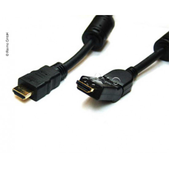 HDMI cable with gold-plated connectors