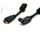 HDMI cable with gold-plated connectors