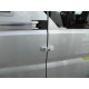 Universal surface-mounted lock for sliding and rear doors