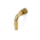 90° nozzle complete with nut