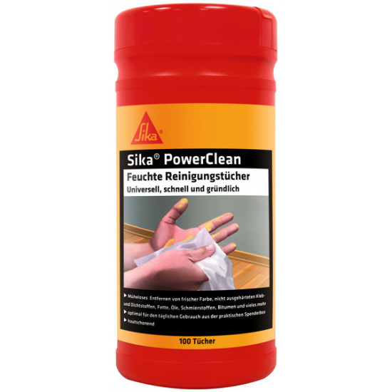 Sika® PowerClean - 100 wipes