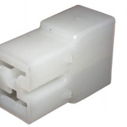6.3mm 2-way connector housing