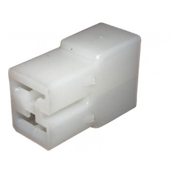 6.3mm 2-way connector housing