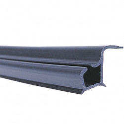 Universal combination rain gutter 290 cm with integrated keder rail
