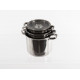 Camp4 stainless steel cookware set with glass lids - 6-piece