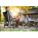 Comfort Pro Rocker camping chair - indigo blue