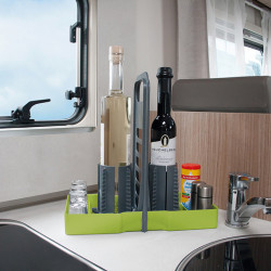 Purvario Multi Tray Oils for mobile use - Lime / Anthracite