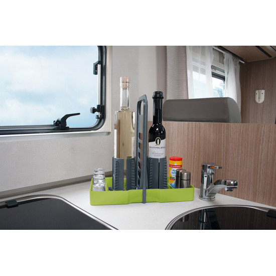 Purvario Multi Tray Oils for mobile use - Lime / Anthracite