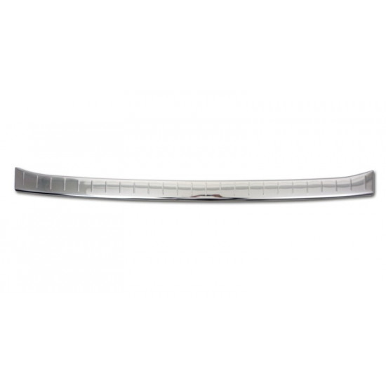 Carbest loading sill protector for Mercedes Sprinter from 2018 onwards, made of brushed stainless steel