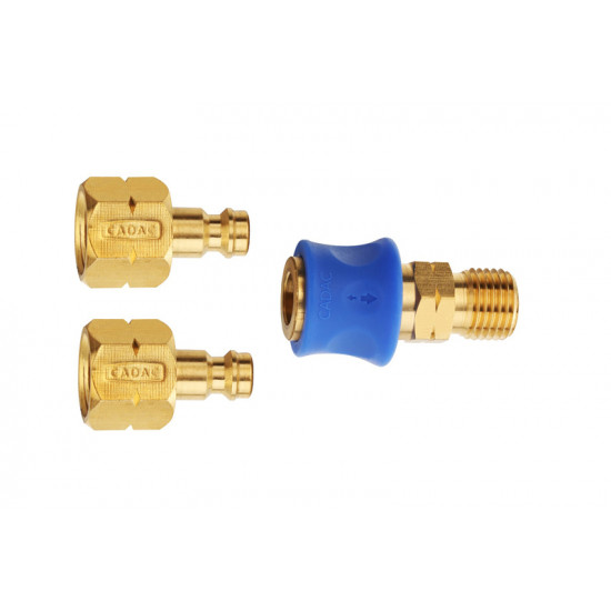 Clutch fitting. Gas hose