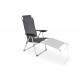 Macaya – Aluminum high-back chair with round tube frame