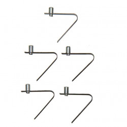 5x7mm locking spring for tent poles, 5 pieces