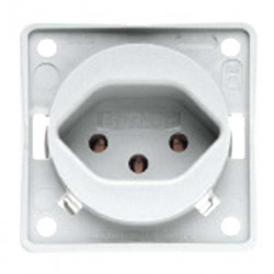 Recessed socket 230V heavy-duty