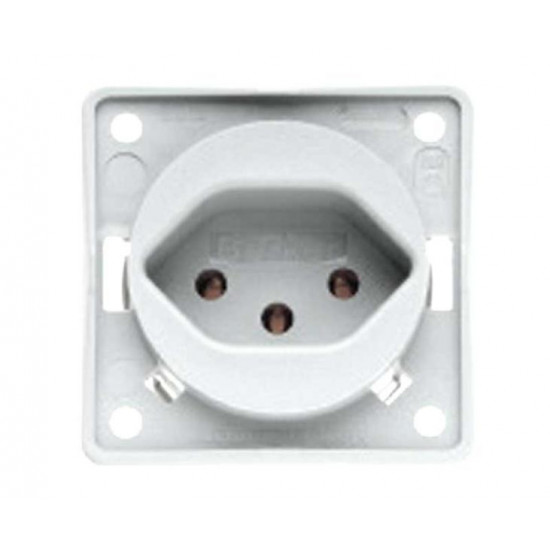 Recessed socket 230V heavy-duty