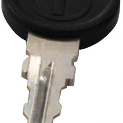 1 cylinder with 2 keys