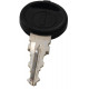 1 cylinder with 2 keys