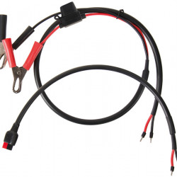Cable set with battery clamps