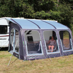Inflatable caravan partial awning E-Sport Air 400