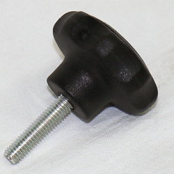 Star knob M6 x 30 - Black