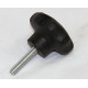 Star knob M6 x 30 - Black