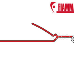 FIAMMA Adapter for F45i/F45iL/ZIP special mounting, B-Adapter, Width: 80 mm