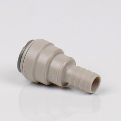 Connector with hose barb - From 15 mm to 1/2"