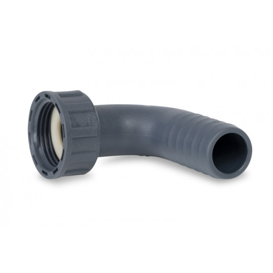 Hose barb with union nut